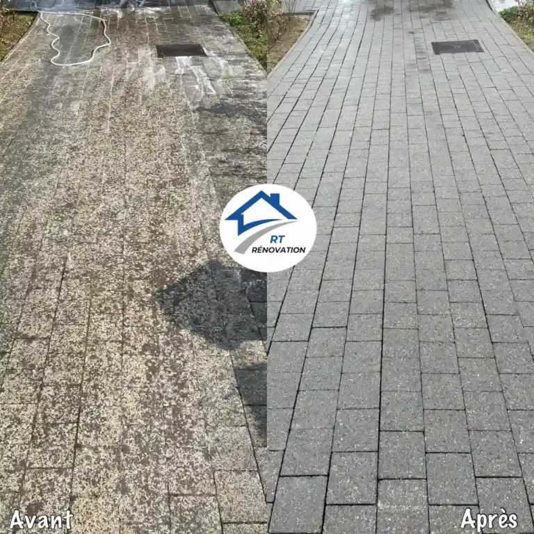 Nettoyage de pavés Strasbourg