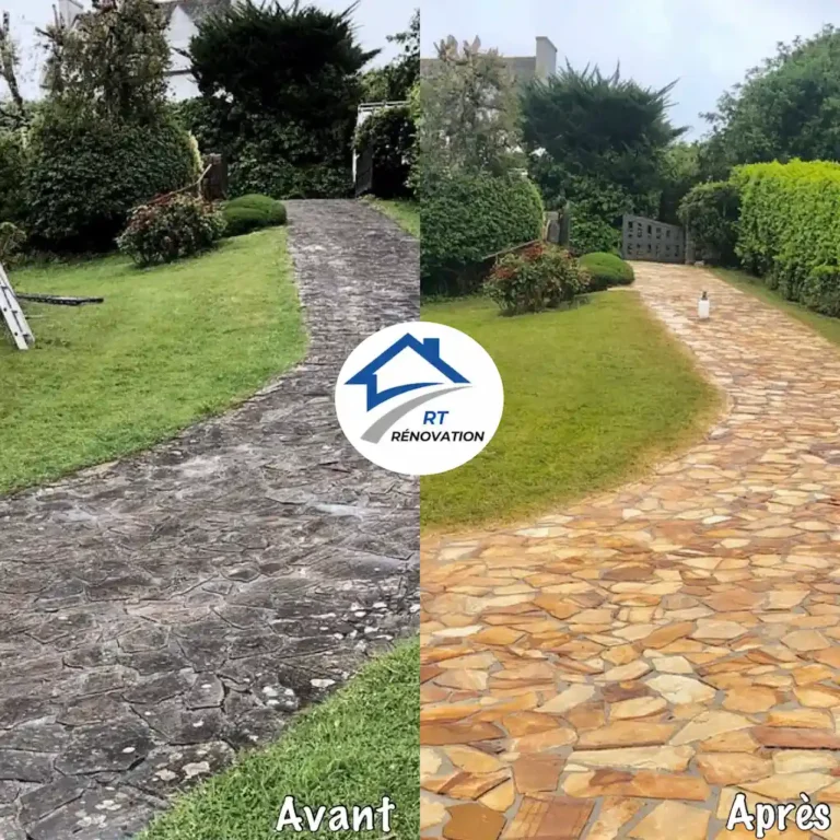 Nettoyage de pavés Colmar